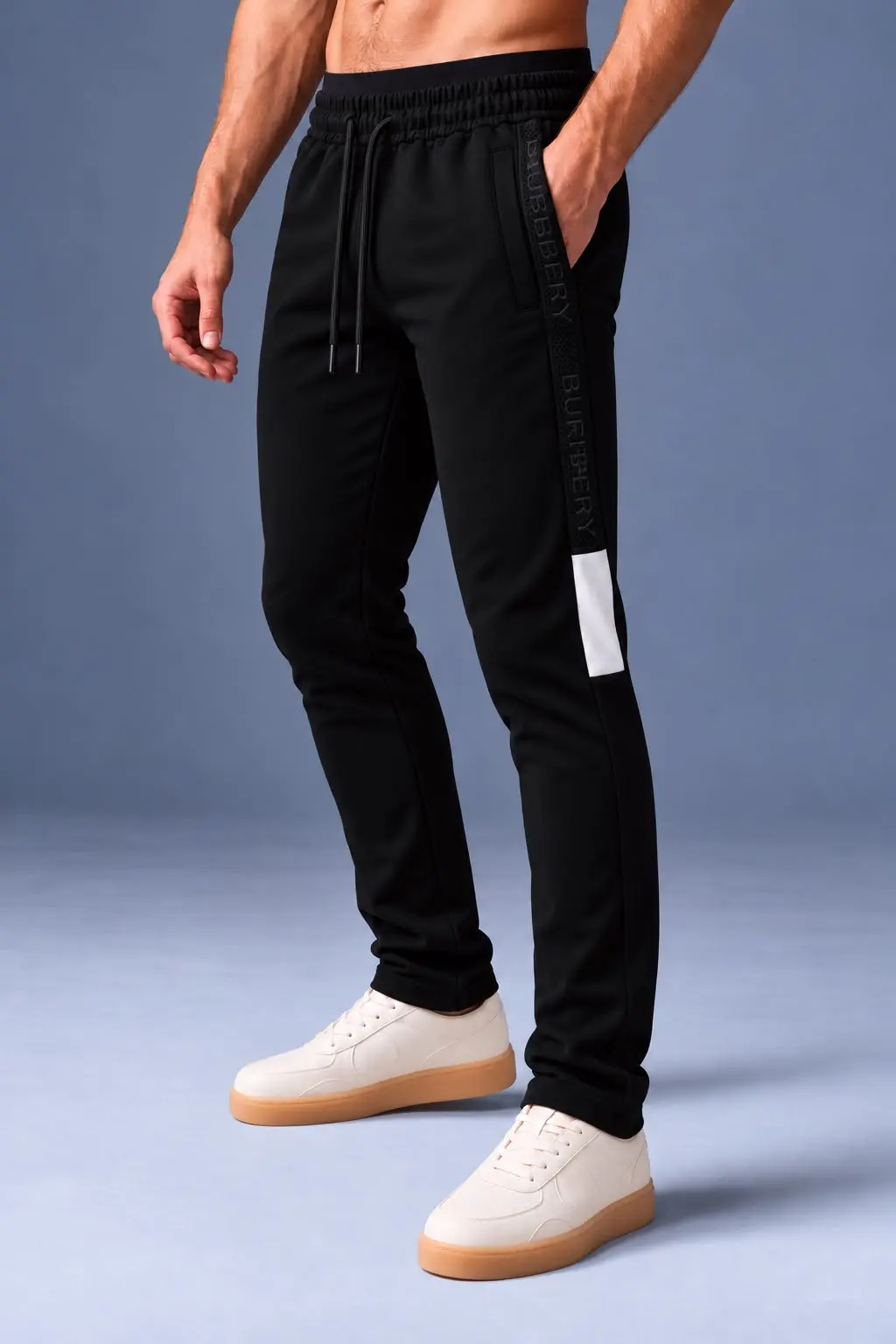 Panel Slim Joggers in Black, photo 3